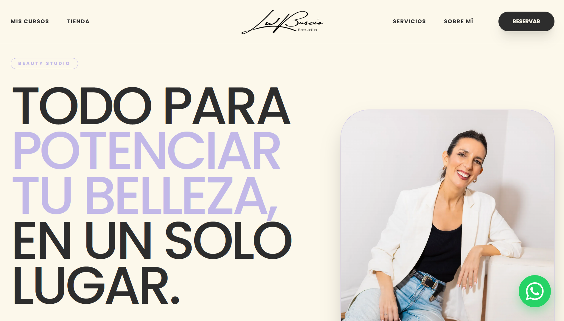 Landing Page Profesional para maquilladora