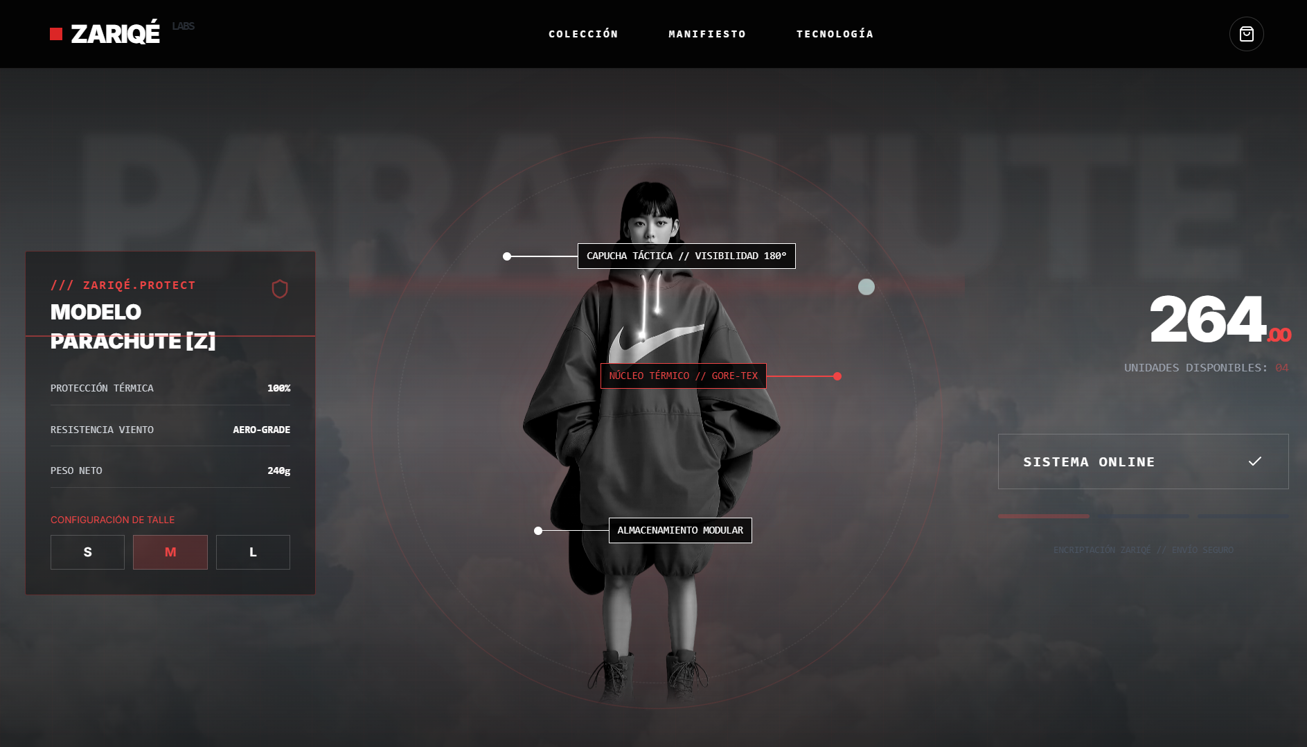 Landing Page Web para Indumentaria